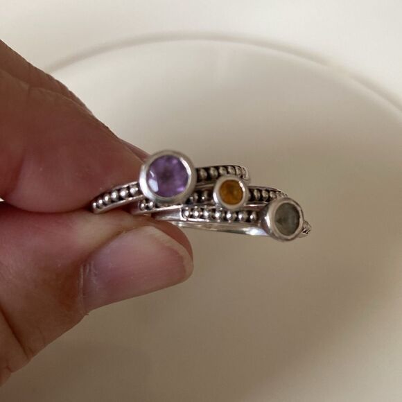 Town & Country stacking rings - Picture 3 of 5
